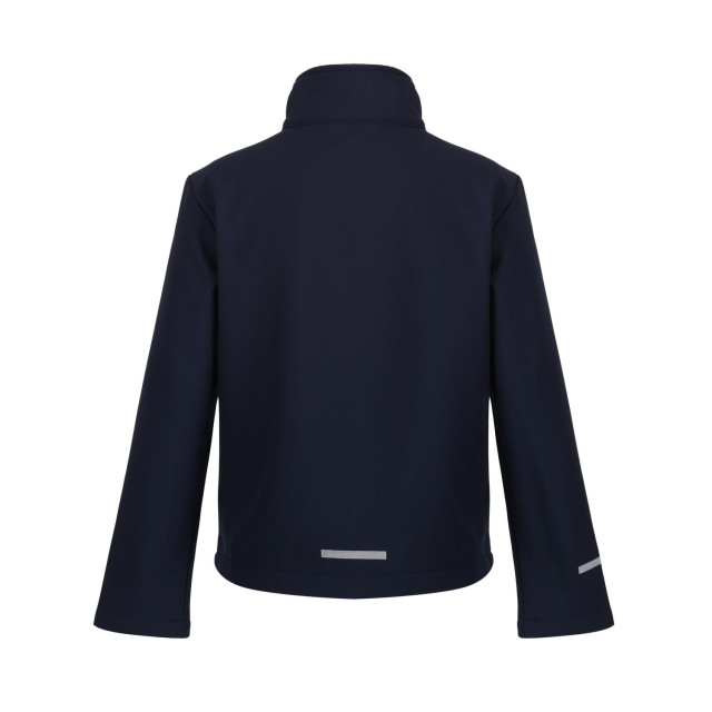 Regatta Kinder/kids a 2 layer soft shell jas UTFK2541_navynewroyal large