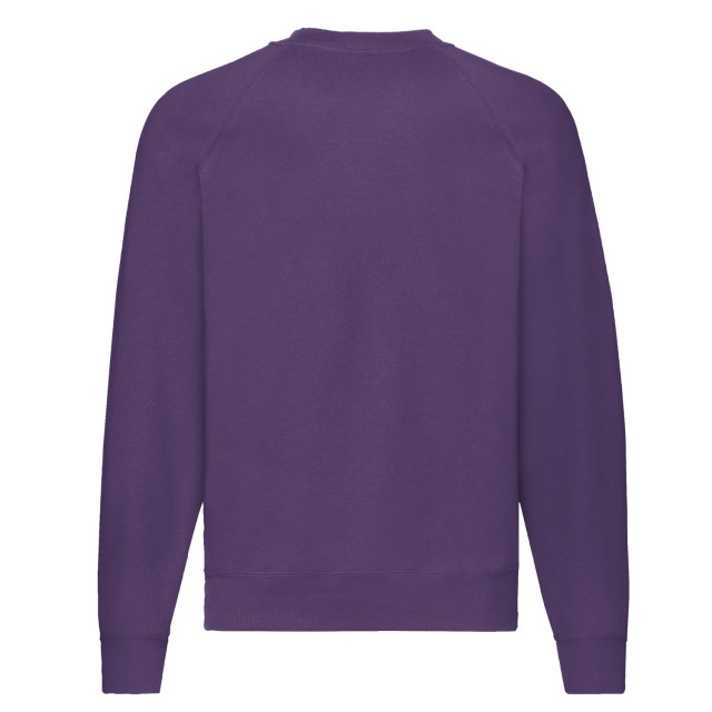 Fruit of the Loom Heren klassiek raglan sweatshirt UTFK2535_purple large