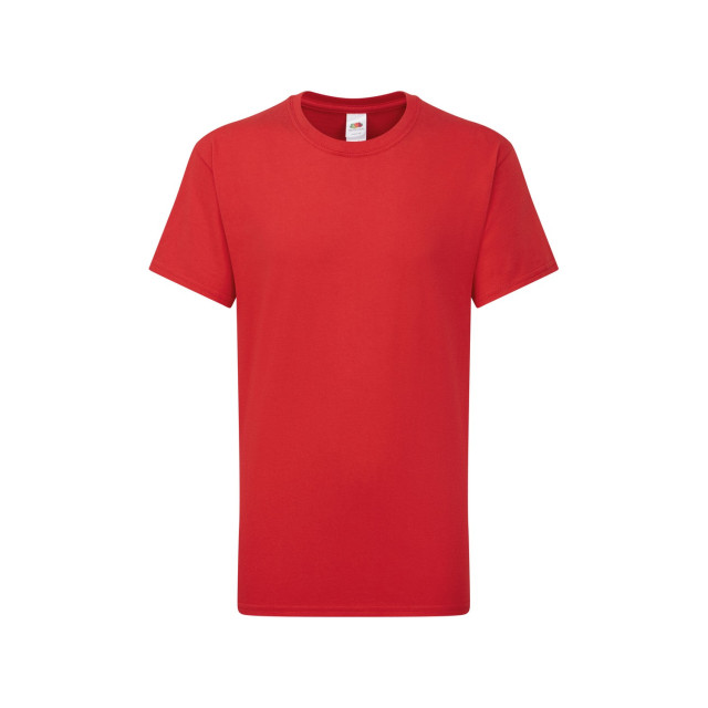 Fruit of the Loom Effen t-shirt voor kinderen UTFK2779_red large Fruit of the Loom Effen t-shirt voor kinderen UTFK2779_red large
