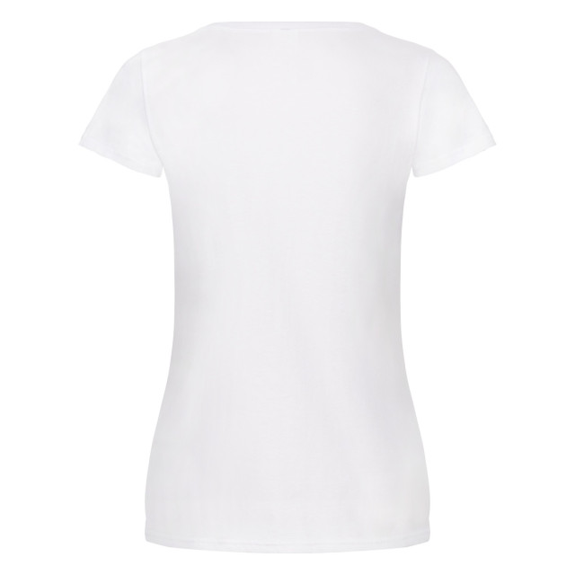 Fruit of the Loom Dames origineel effen t-shirt UTFK2789_white large