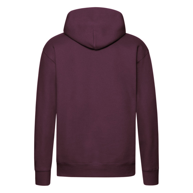 Fruit of the Loom Heren premium hoodie UTFK2768_burgundy large