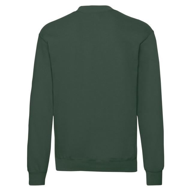 Fruit of the Loom Heren klassiek ingelegd sweatshirt UTFK2731_bottlegreen large