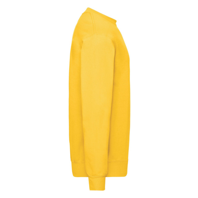 Fruit of the Loom Heren klassiek ingelegd sweatshirt UTFK2731_sunflower large
