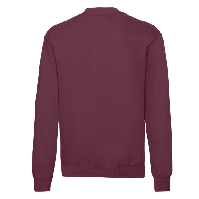 Fruit of the Loom Heren klassiek ingelegd sweatshirt UTFK2731_burgundy large