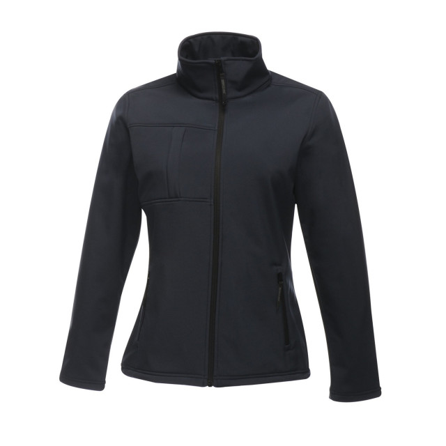 Regatta Dames octagon ii zachte shell jas UTFK2765_navysealgrey large