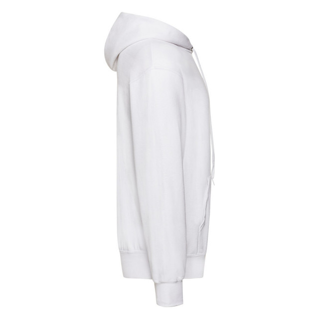 Fruit of the Loom Heren klassieke effen hoodie UTFK2758_white large