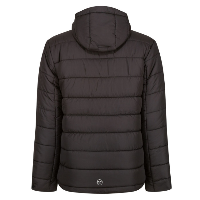 Regatta Heren navigate thermische hooded jacket UTFK2761_blackclassicred large