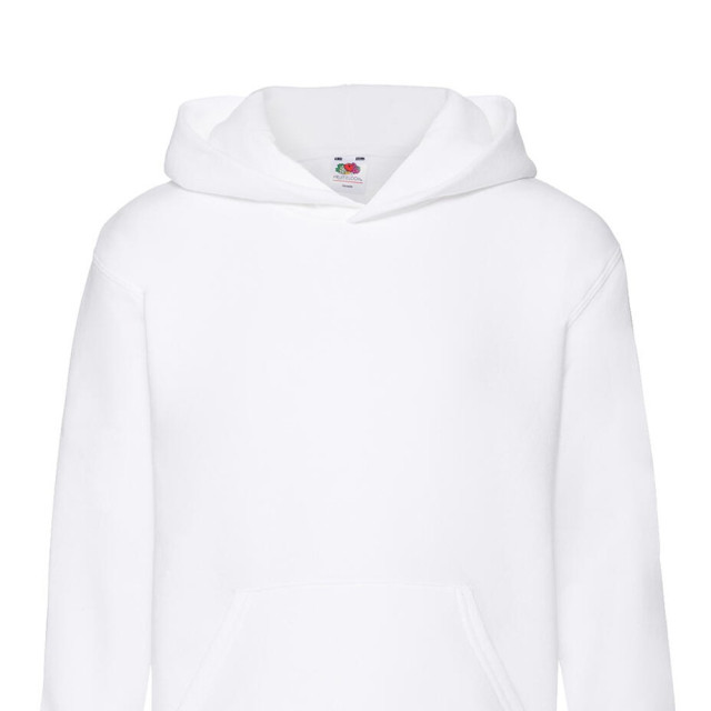 Fruit of the Loom Kinder/kids premium effen hoodie UTFK2724_white large