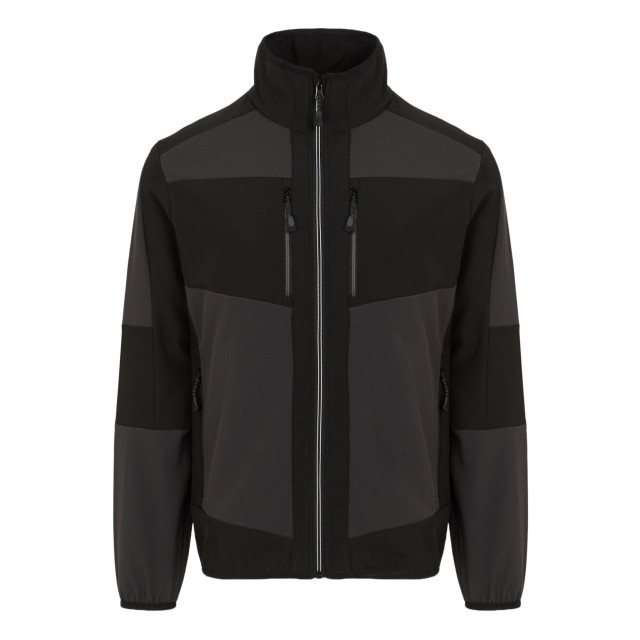 Regatta Heren e-volve 2 layer soft shell jas UTFK2713_ashblack large