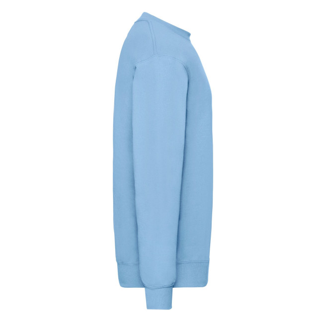 Fruit of the Loom Heren klassiek ingelegd sweatshirt UTFK2731_skyblue large