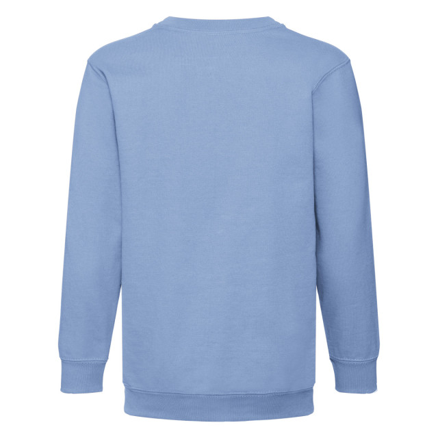 Fruit of the Loom Kinder/kids klassiek sweatshirt met inzet UTFK2672_skyblue large