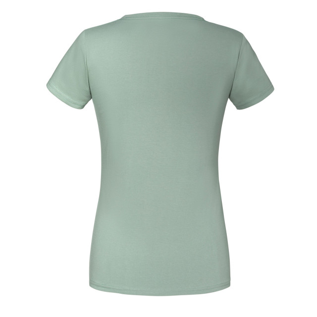 Fruit of the Loom Dames iconic 195 premium ringspun katoenen t-shirt UTFK2664_sage large