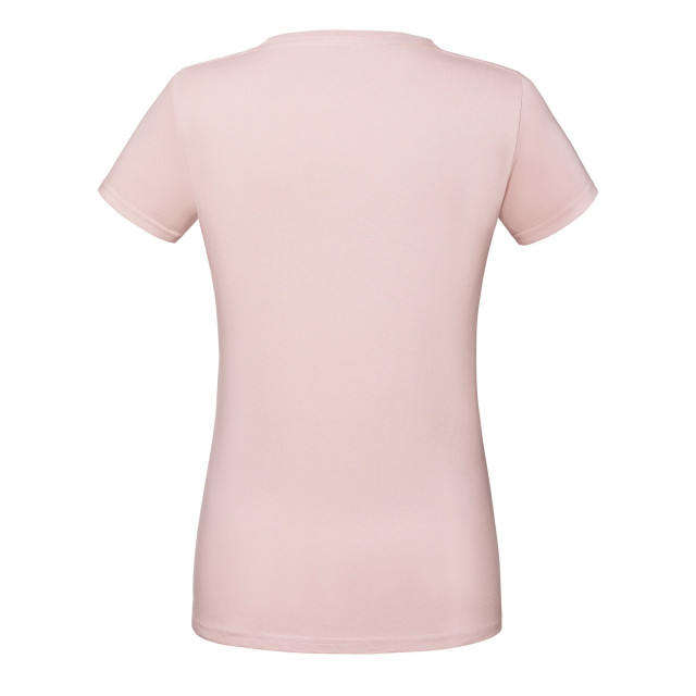 Fruit of the Loom Dames iconic 195 premium ringspun katoenen t-shirt UTFK2664_powderrose large