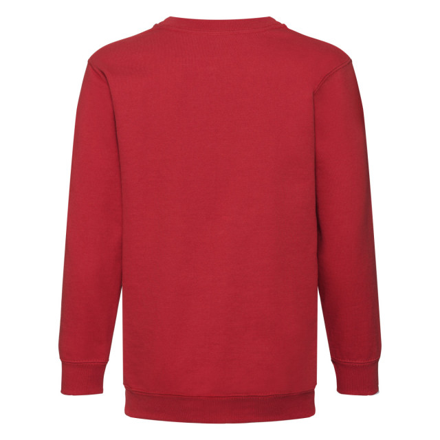 Fruit of the Loom Kinder/kids klassiek sweatshirt met inzet UTFK2672_red large