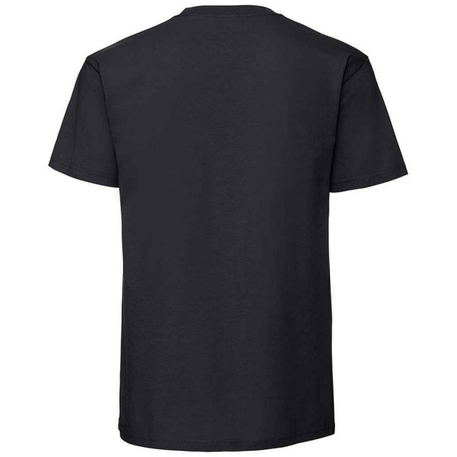 Fruit of the Loom Heren iconic 195 premium ringspun katoen t-shirt UTFK2657_black large