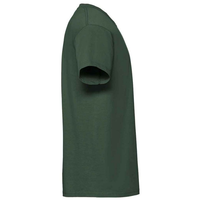 Fruit of the Loom Heren iconic 195 premium ringspun katoen t-shirt UTFK2657_bottlegreen large