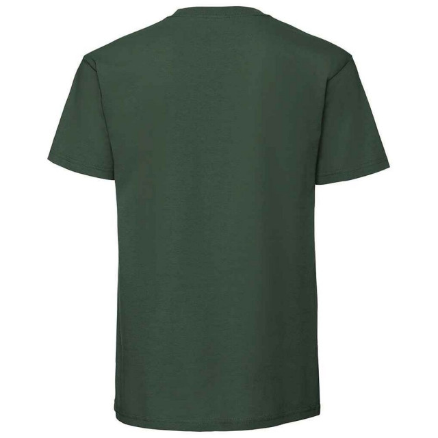 Fruit of the Loom Heren iconic 195 premium ringspun katoen t-shirt UTFK2657_bottlegreen large
