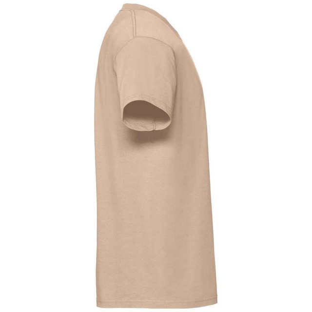 Fruit of the Loom Heren iconic 195 premium ringspun katoen t-shirt UTFK2657_desertsand large