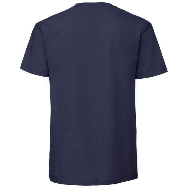 Fruit of the Loom Heren iconic 195 premium ringspun katoen t-shirt UTFK2657_navy large