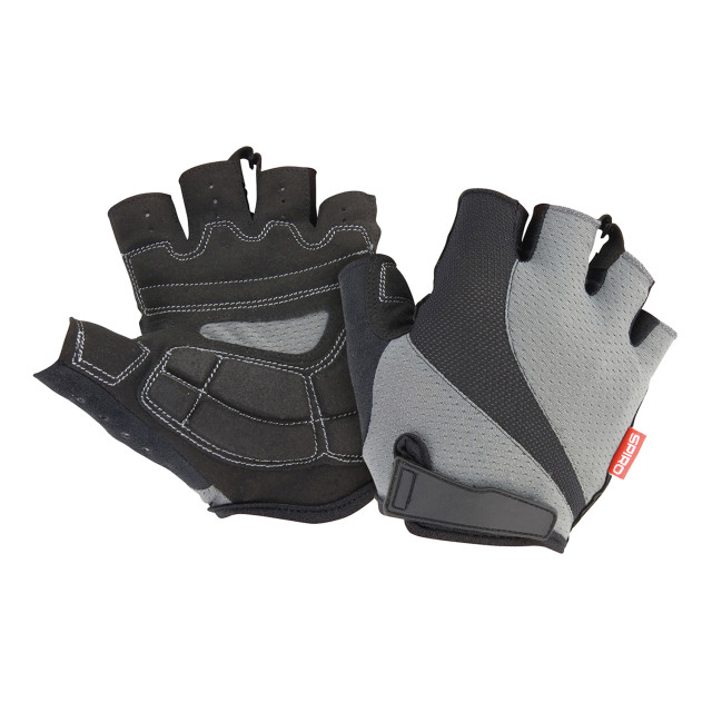 Spiro Impact Vingerloze uniseks zomerhandschoenen voor volwassenen UTFK2647_greyblack large