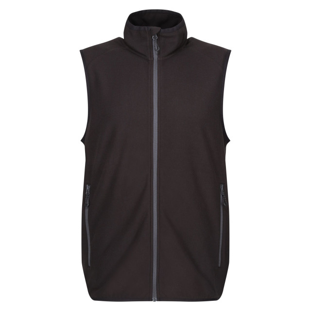 Regatta Heren navigate fleece gilet UTFK2615_blacksealgrey large