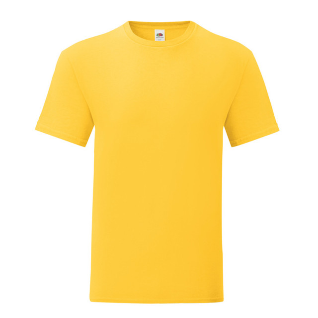 Fruit of the Loom Heren iconisch 150 t-shirt UTFK2628_sunflower large