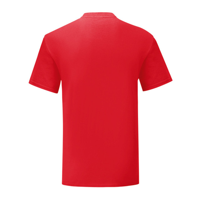 Fruit of the Loom Heren iconisch 150 t-shirt UTFK2628_red large
