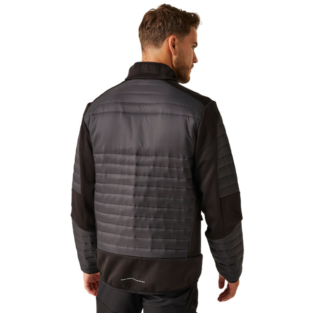 Regatta Heren e-volve hybride stretch jas UTFK2625_ashblack large