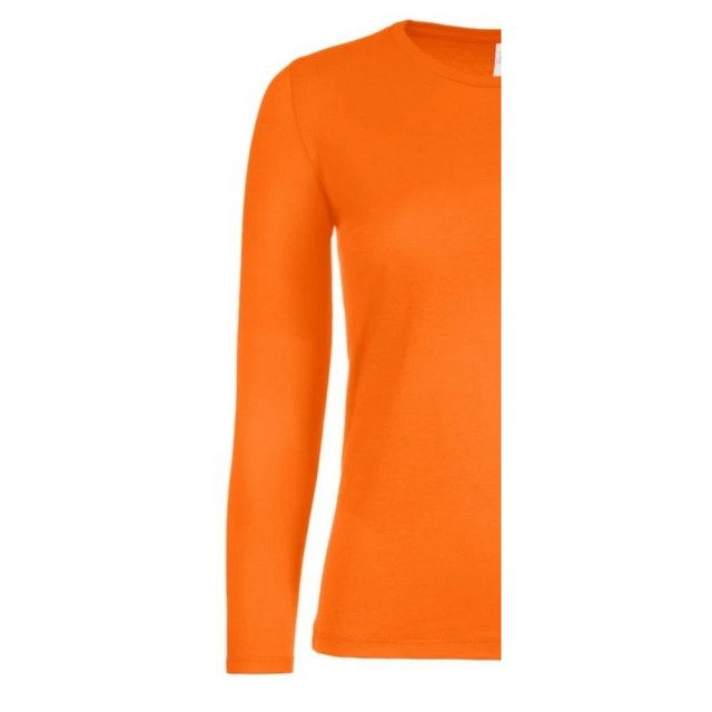 B and C Dames #e150 t-shirt met lange mouwen UTFK2606_orange large