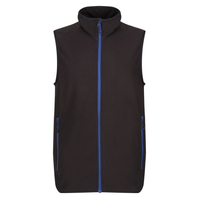 Regatta Heren navigate fleece gilet UTFK2615_blacknewroyal large
