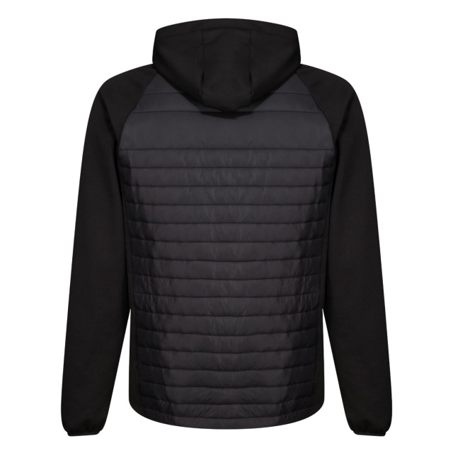 Regatta Heren navigate hybride hooded jacket UTFK2584_blackclassicred large
