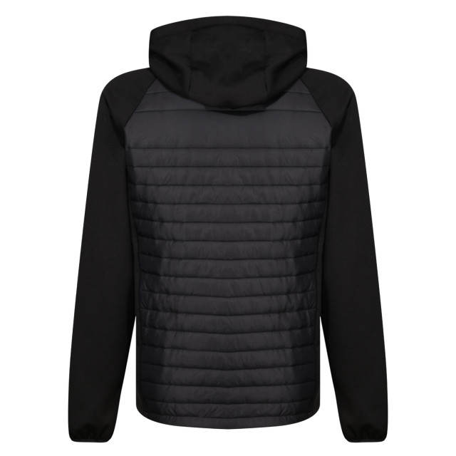 Regatta Heren navigate hybride hooded jacket UTFK2584_blacknewroyal large