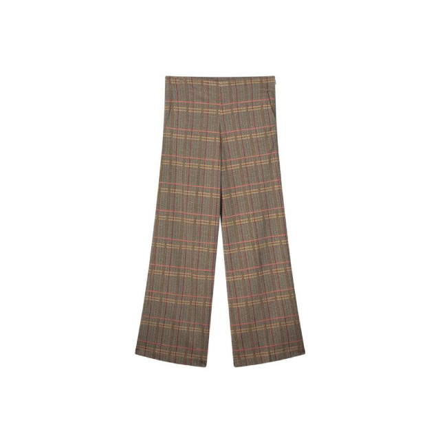 Summum 4s2676-30641 wide leg pants check jacquard 4058353047 large