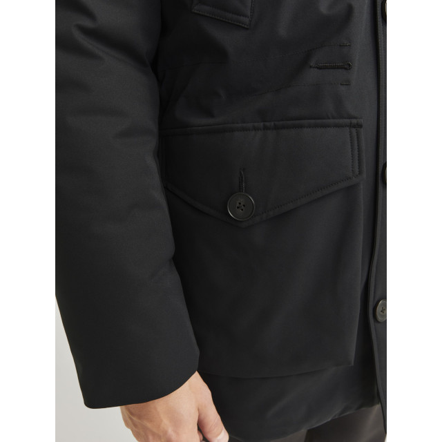 Jack & Jones City parka 12259397-BLK-S large