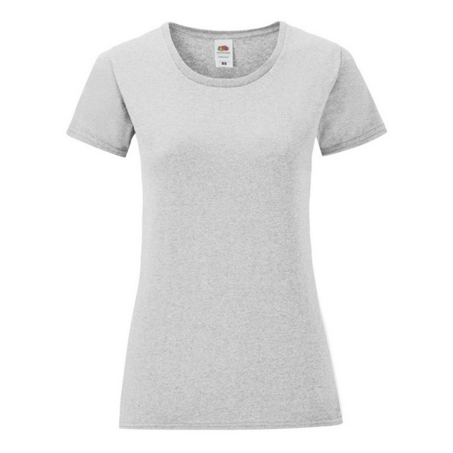 Fruit of the Loom Dames iconic 150 heather t-shirt UTFK2354_heathergrey large