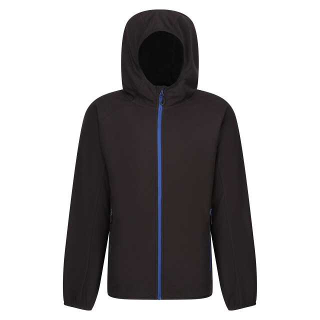 Regatta Heren navigate full zip fleecejack UTFK2342_blacknewroyal large