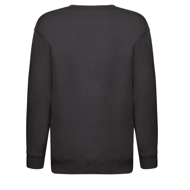 Fruit of the Loom Kinder/kids premium sweatshirt met inzetstuk UTFK2320_black large