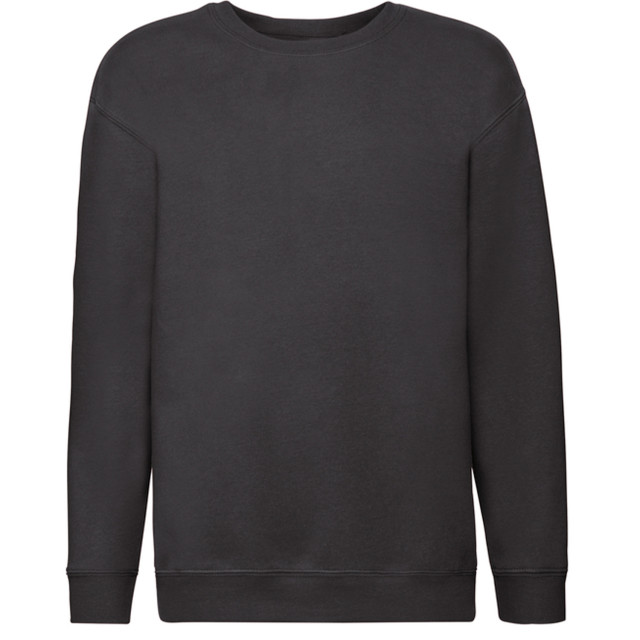 Fruit of the Loom Kinder/kids premium sweatshirt met inzetstuk UTFK2320_black large