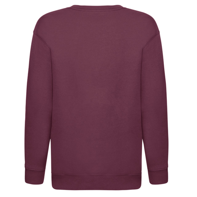 Fruit of the Loom Kinder/kids premium sweatshirt met inzetstuk UTFK2320_burgundy large