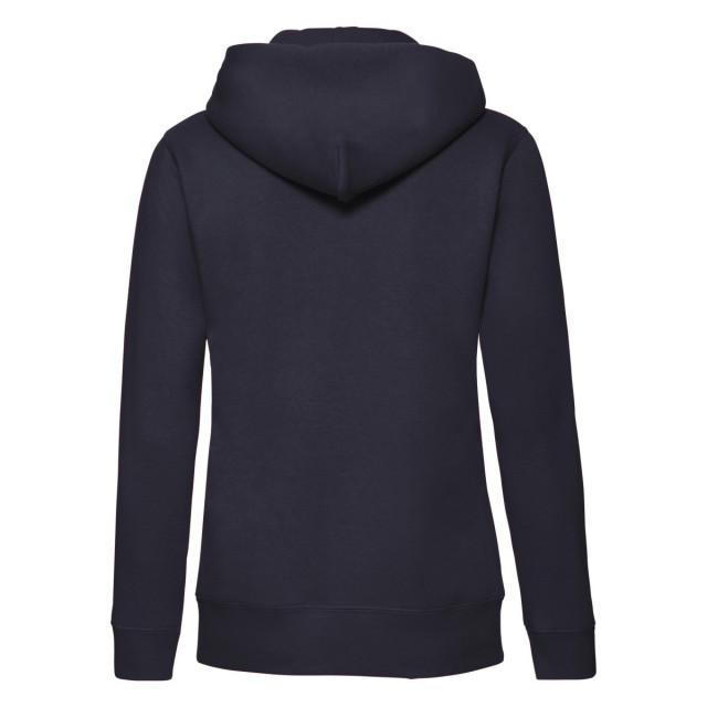 Fruit of the Loom Dames premium sweatjack met kap lady fit UTFK2294_deepnavy large