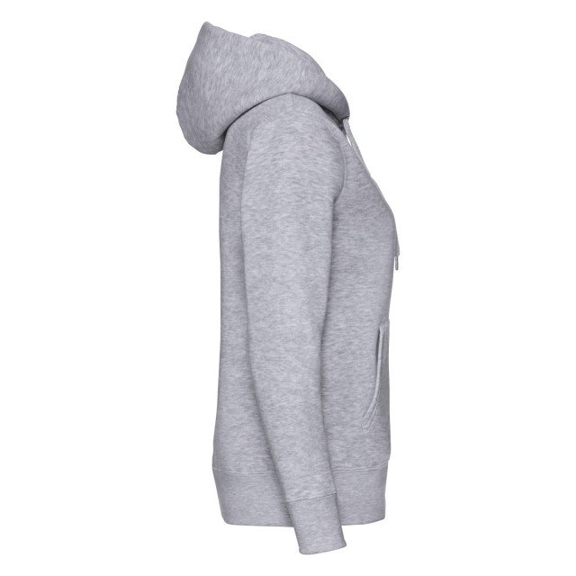 Fruit of the Loom Dames premium sweatjack met kap lady fit UTFK2294_heathergrey large