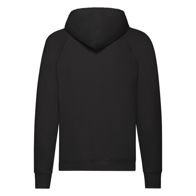 Fruit of the Loom Heren lichtgewicht pullover hoodie UTFK2245_black large