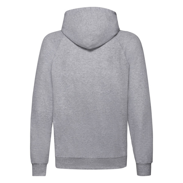 Fruit of the Loom Heren lichtgewicht pullover hoodie UTFK2245_heathergrey large
