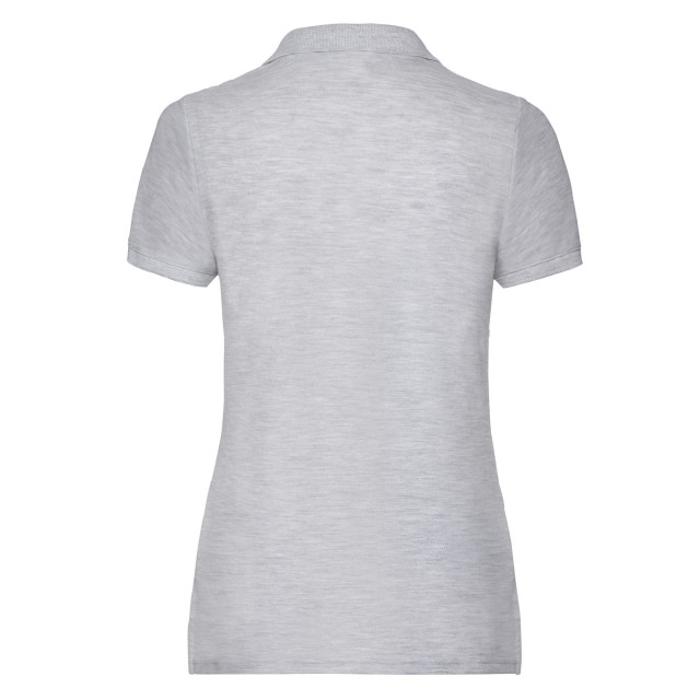 Fruit of the Loom Dames 65/35 poloshirt UTFK2232_heathergrey large