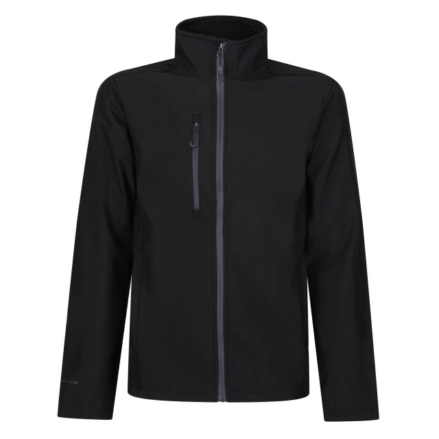Regatta Heren eerlijk gemaakt gerecycled soft shell jasje UTFK2220_black large