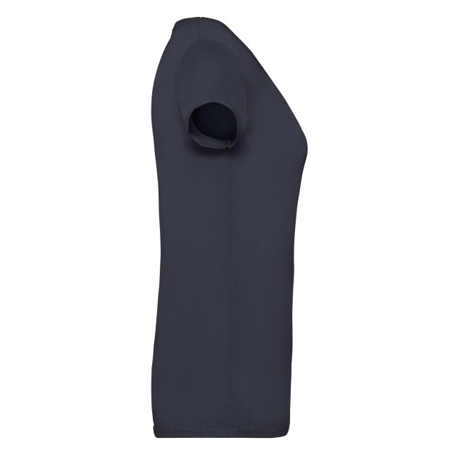 Fruit of the Loom Dames valueweight v hals t-shirt UTFK2216_deepnavy large