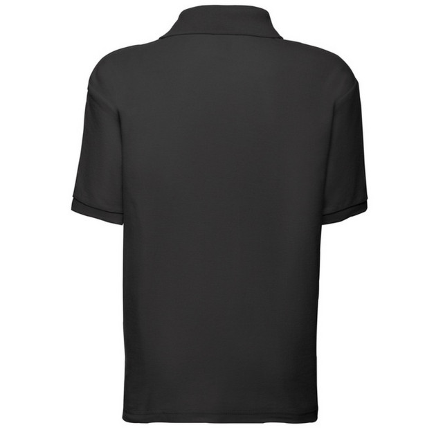 Fruit of the Loom Kinder/kinder 65/35 poloshirt UTFK2570_black large