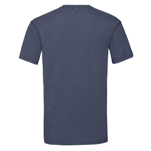 Fruit of the Loom Heren valueweight t-shirt UTFK2459_heathernavy large