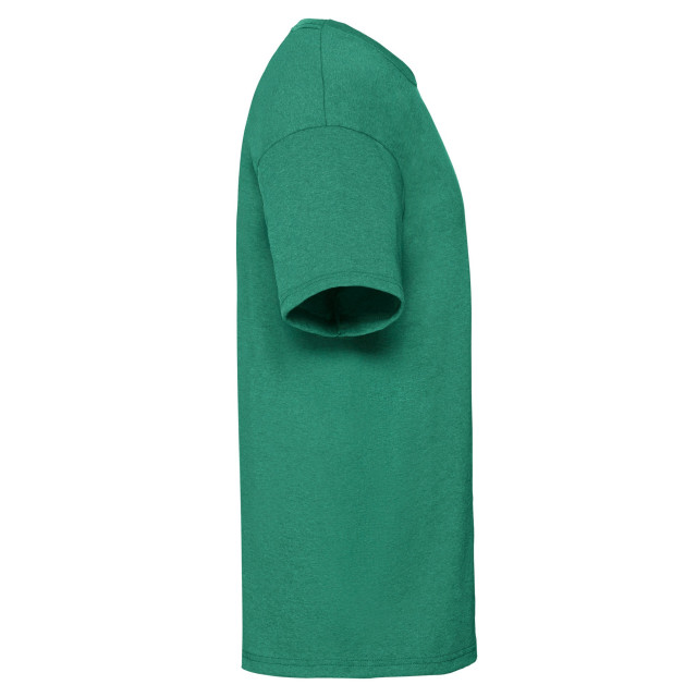 Fruit of the Loom Heren valueweight t-shirt UTFK2459_heathergreen large