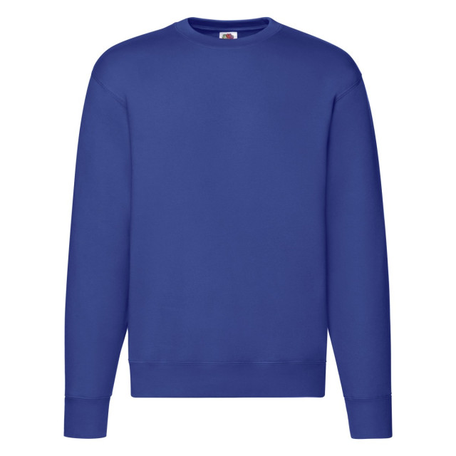 Fruit of the Loom Heren premium ingelegd sweatshirt UTFK2438_royalblue large